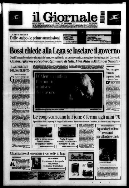 Il giornale : quotidiano del mattino